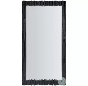 Chapman Black Floor Mirror