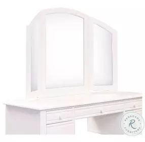Summer House I Oyster White Vanity Mirror