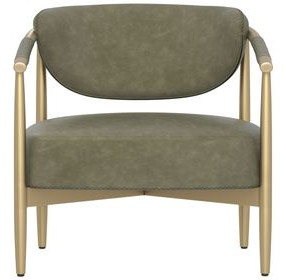 Cressida Ivanhoe Pine Upholstered Lounge Chair
