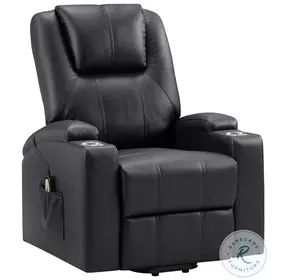 Armstrong Black Power Lift Massage Recliner 