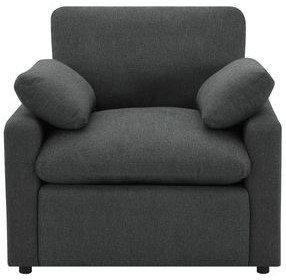 Collins Dark Gray Power Recliner