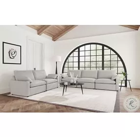 Collins Gray Modular Power Reclining Living Room Set