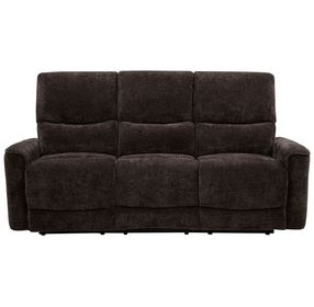 Navarro Dark Brown 79" Motion Sofa