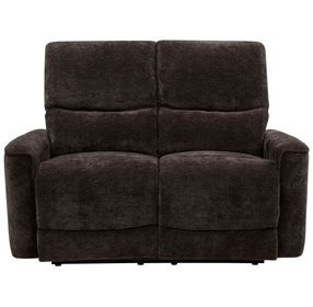 Navarro Dark Brown 57" Motion Loveseat