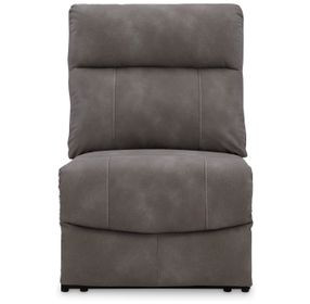 Next-Gen DuraPella Slate Armless Power Recliner