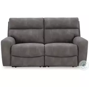 Next-Gen DuraPella Slate Performance Fabric Modular Power Reclining Loveseat