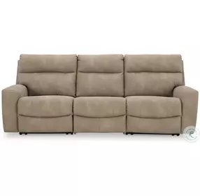Next-Gen DuraPella Sand Performance Fabric Modular Power Reclining Sofa