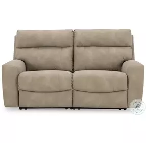 Next-Gen DuraPella Sand Performance Fabric Modular Power Reclining Loveseat