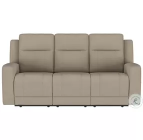 Brentwood Taupe Chenille 80" Reclining Sofa