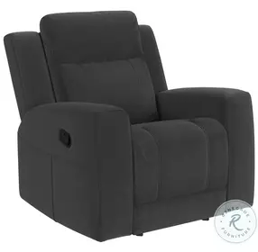 Brentwood Dark Charcoal Rocker Recliner