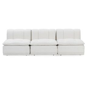 Haven White 3 Piece Modular Sofa