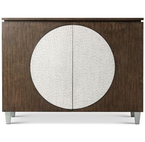 Isola Charteris and White 2 Door Accent Cabinet