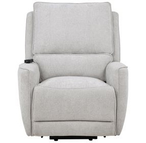 Sylmar Dove Gray Power Lift Recliner with USB Charging