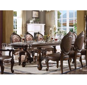 Versailles Cherry 120" Extendable Rectangular Dining Table