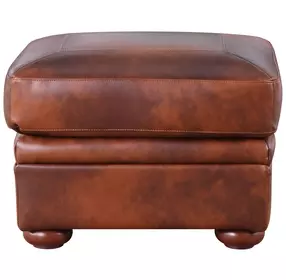 Ardentia Marco Leather Upholstered Rectangular Ottoman