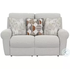 Kellen Ecru Lay Flat Power Reclining 63" Loveseat with Zero Gravity