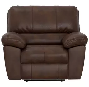 Stetson Walnut Lay Flat Power Recliner with USB Charging