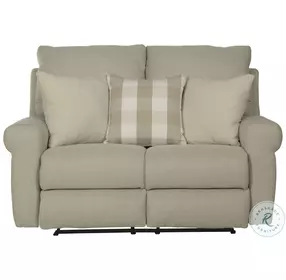 Westport Cement Lay Flat Power Reclining 61" Loveseat