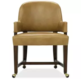 Archives Brown Upholstered Game Chair