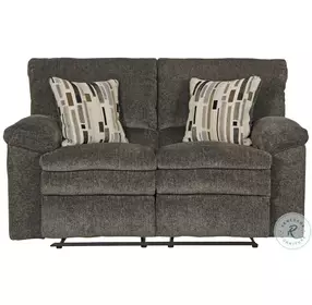 Tosh Pewter Power Reclining 60" Loveseat