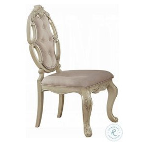 Ragenardus Antique White Side Chair Set of 2