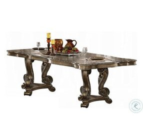 Ragenardus Vintage Oak 114" Extendable Rectangular Dining Table with Leaf