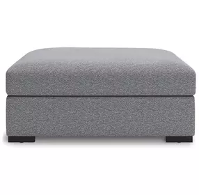 Bealton Salt and Pepper Oversized Accent Ottoman