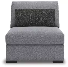 Bealton Salt and Pepper Armless Chair