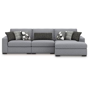 Bealton Salt and Pepper 3 Piece Sectional with RAF Chaise