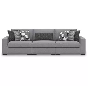 Bealton Salt and Pepper Modular 140" Sofa