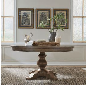 Heritage Rustic Haven Dusty Taupe Dining Table