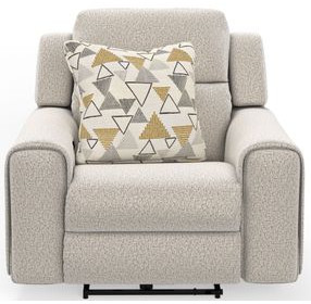 Micah Oatmeal Deep Seat Power Recliner