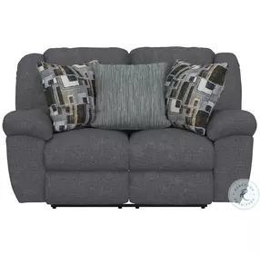 Trifecta Smoke Power Reclining 65" Loveseat
