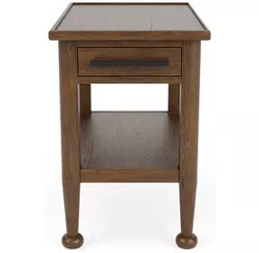 Calhoun Whiskey Oak Rectangular Chairside Table