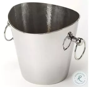 Mendocino Hammered Stainless Steel Wine Bucket