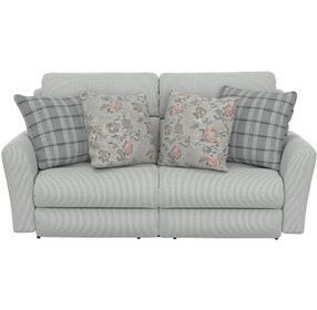 Chappy Pebble 83" Power Lay Flat Reclining Sofa