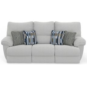 Lenny Winter 90" Power Lay Flat Reclining Sofa