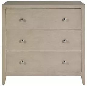 Dana Antique Taupe 3 Drawers Chest