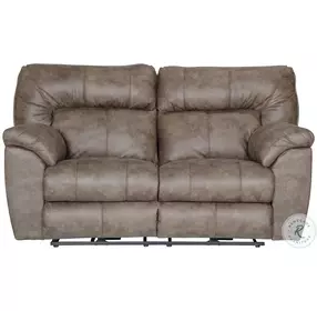 Hollins Coffee Power Reclining 70" Loveseat