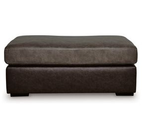 Helson Fossil Upholstered Rectangular Accent Ottoman