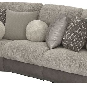 Rendezvous Umber Deep Seat Armless Power Recliner