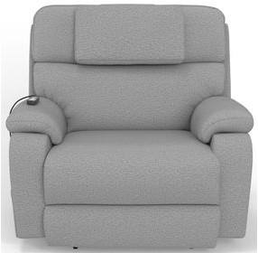 Dreamtime Haze Performance Fabric Zero Gravity Power Recliner with USB Charging and Neck Pillow