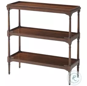 Essential Divan Walnut In Butler's Pantry 31" Rectangular Side Table