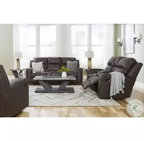 Lavenhorne Granite Reclining Living Room Set with Drop Down Table