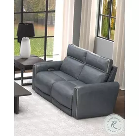 Nico Twilight Power Reclining Loveseat with Power Headrest