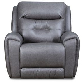 Point Break True Grit Greystone Power Wall Hugger Recliner with Power Headrest and Lumbar