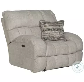 Ashland Buff Lay Flat Power Recliner