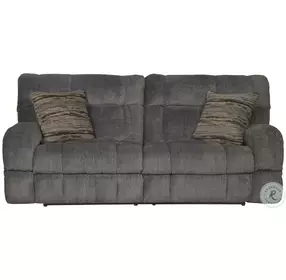 Ashland Granite Lay Flat Power Reclining 93" Sofa