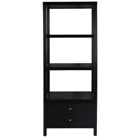 Nora Antique Coffee Open Bookshelf