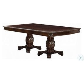 Chateau De Ville Espresso 96" Extendable Rectangular Dining Table